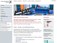 Tablet Screenshot of forschungsgruppe.de